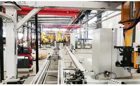 鋁合金集裝箱側(cè)箱自動化焊接生產(chǎn)線